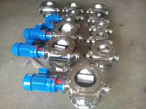 不(bu)鏽鋼星(xing)型卸料(liao)器