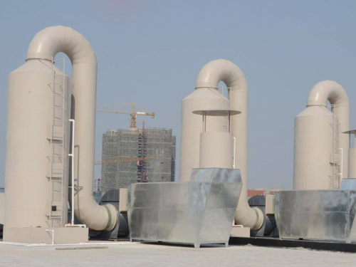 噴(pen)淋塔廢(fei)氣處理(li)設備